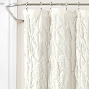 Ravello Pintuck Shower Curtain 72" x 72"