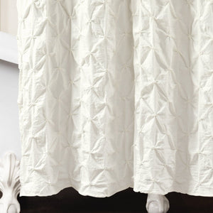 Ravello Pintuck Shower Curtain 72" x 72"