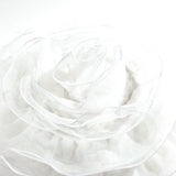 Ruffle Flower Layer Round Decorative Pillow