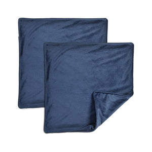 LushDecor Velvet Solid Decorative Pillow Cover 2-Pack Set - view 6