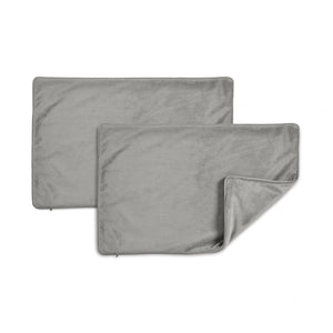 LushDecor Velvet Solid Decorative Pillow Cover 2-Pack Set - view 9