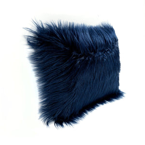 Mongolian Luca Soft Faux Fur Decorative Pillow Cover