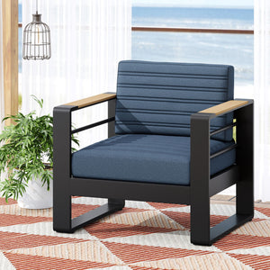 Giovanna - Club Chair Set With Aluminum Frame - Best Buy Furniture