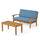 Outdoor Chat Set With Coffee Table And Loveseat - Best Buy Furniture