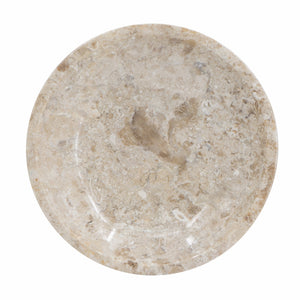 6x6x1.5" Round Marble Decorative Bowl