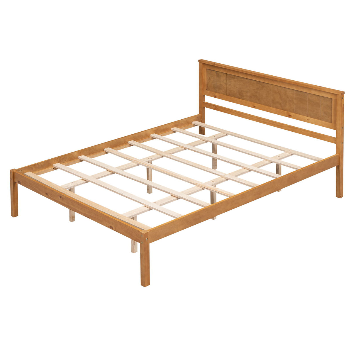 Platform Bed Frame With Headboard