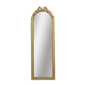 16x1.5x49" Arched Wall Mirror with Ornate Frame