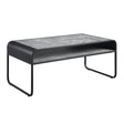 Raziela - Concrete Coffee Table - Black / Gray - Best Buy Furniture