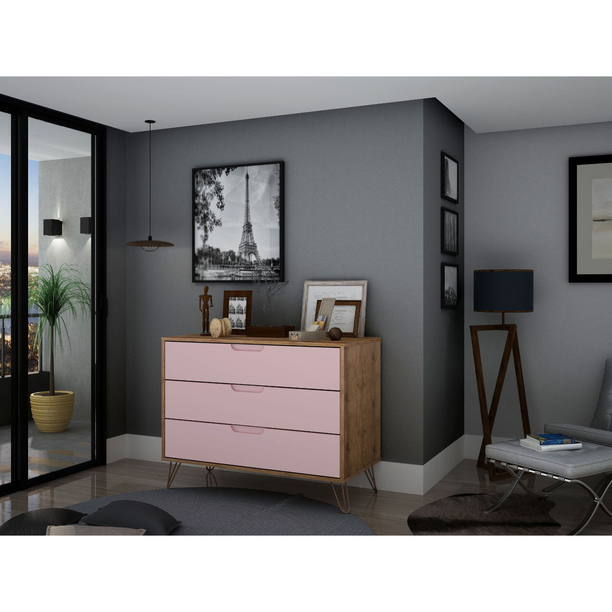 Rockefeller - 3 Drawer Dresser