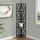4 Tier Bookshelf, Bookcase, Etagere, Corner, For Office, Contemporary & Modern - Best Buy Furniture