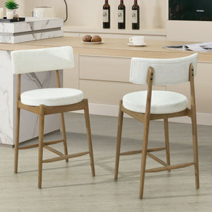 Mid Century Modern Counter Stools, Fabric Upholstered Chairs - Best Buy Furniture