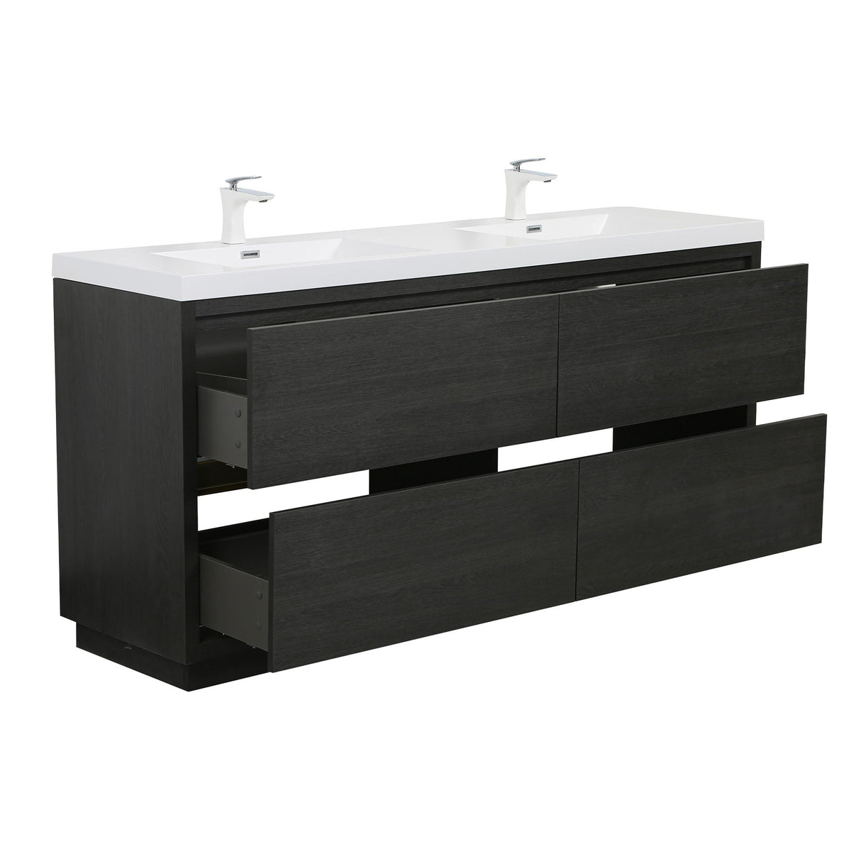 Bathin Freestanding Bathroom Vanity With Double Sinks