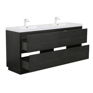 Bathin Freestanding Bathroom Vanity With Double Sinks