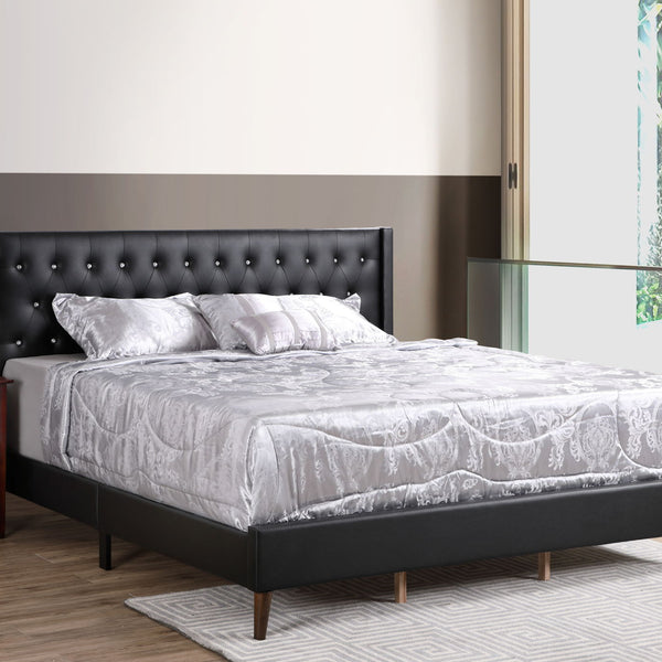 Stylish Bed For Spacious Rooms Contemporary