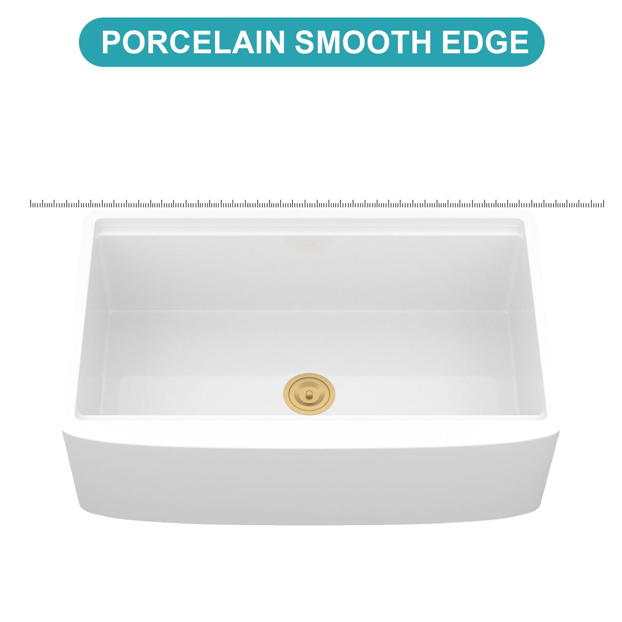Kitchen Sink Workstation With Deep Bowl And Space-Saving Track Design - White