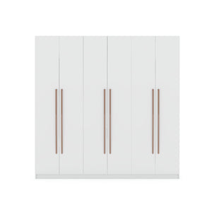 Gramercy - Free Standing Wardrobe Closet With Drawers And Shelves