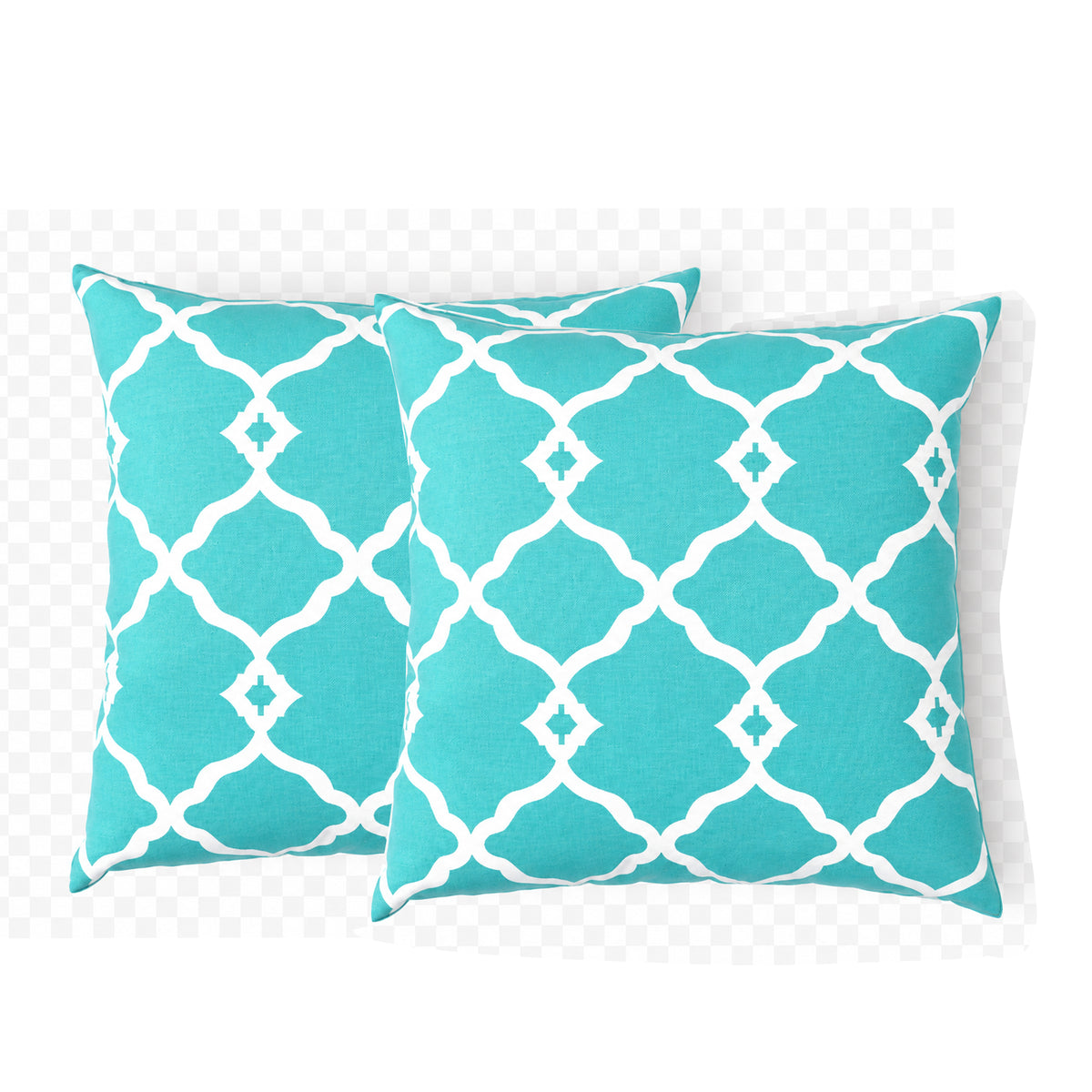 6 Pack Outdoor Pillow Covers - 18x18 Inch