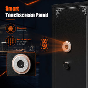 Biometric Large Gun Safe with Fingerprint Password Lock