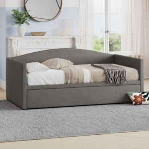 Daybed With Pop Up Trundle, Upholstered Sofa Bed
