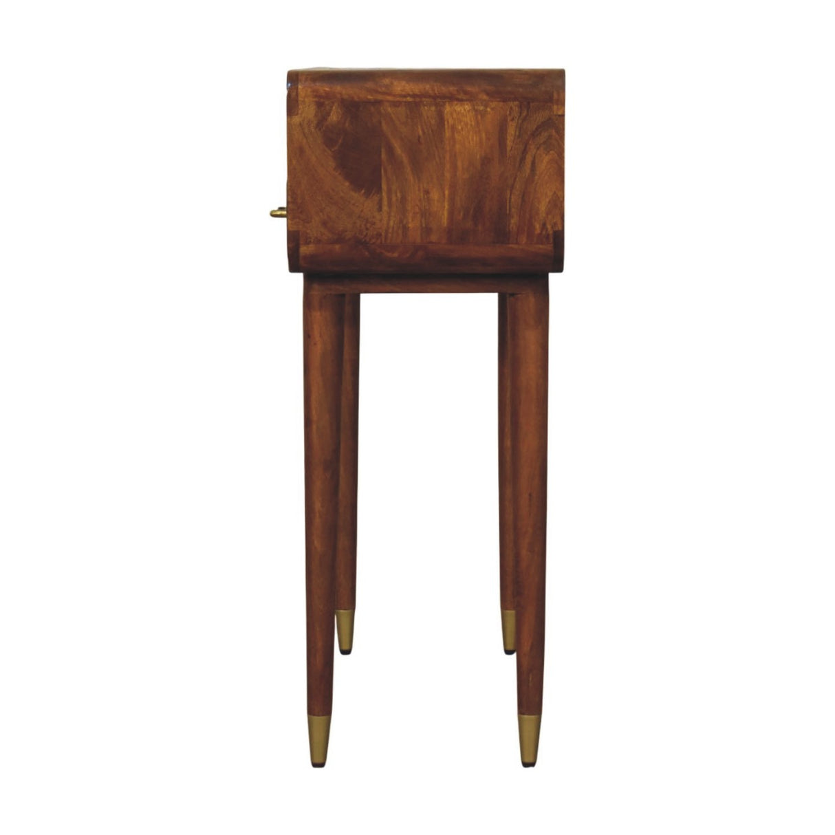 Solid Wood Valenza Curved Console Table