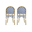 Chic French Bistro Chair With Durable Rattan And Aluminum Frame - Best Buy Furniture