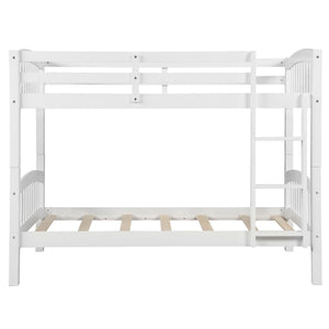 Solid Construction Bunk Bed With Ladder
