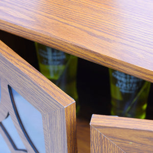 Spacious Sideboard With Adjustable Shelf Storage - Dark Oak
