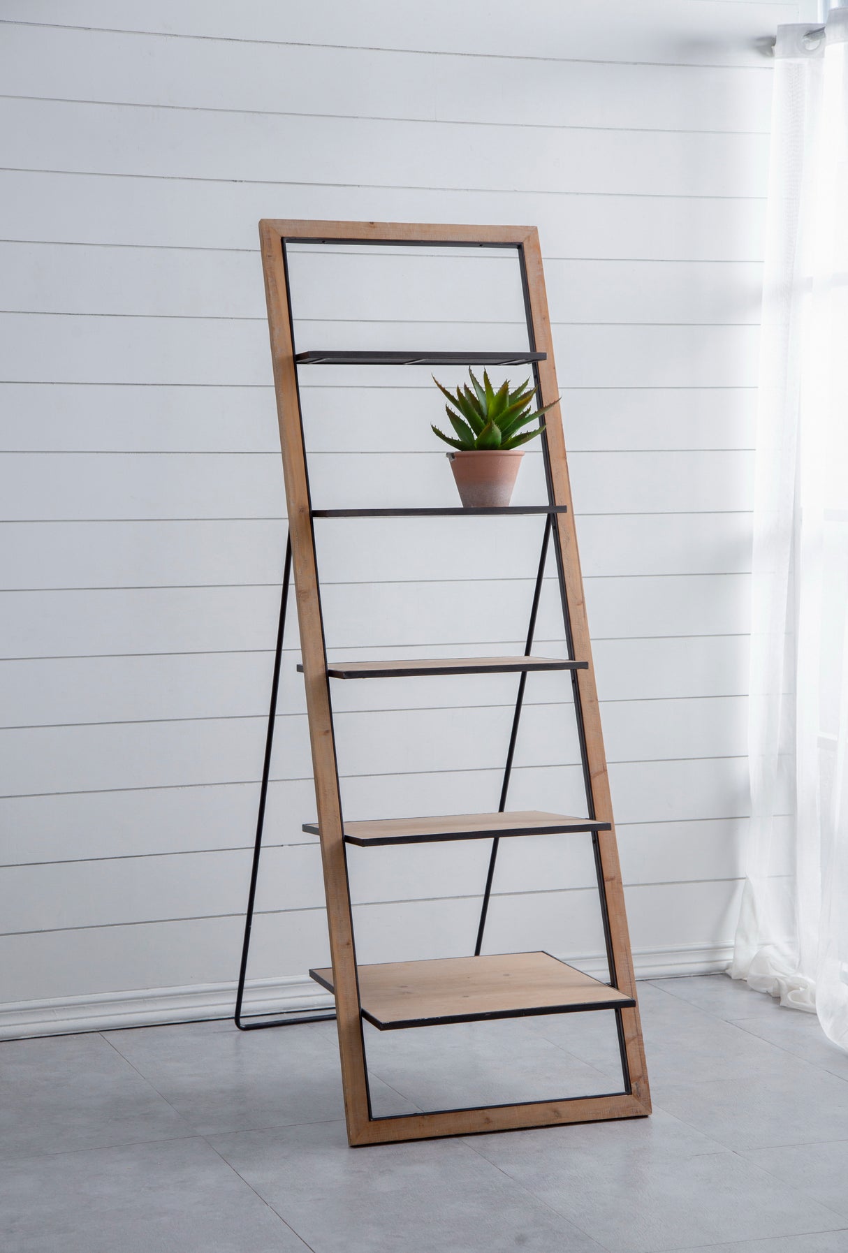 25x26.5x72.5" Wood Shelf