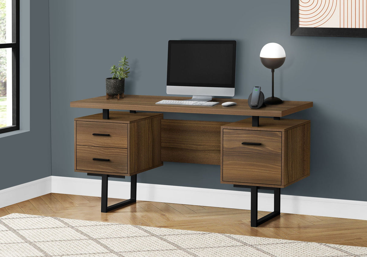 Computer Desk For Home Office, Laptop, Left, Right Set - Up, Storage Drawers, Contemporary & Modern - Best Buy Furniture