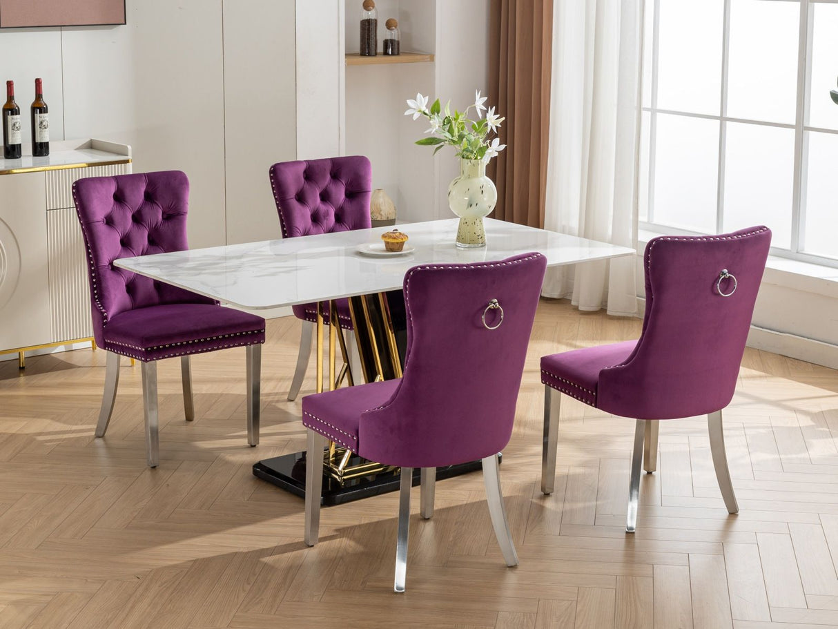 Nikki - Contemporary Upholstered Dining Chair (Set of 2)