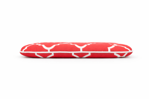 Plaid Outdoor Chair Cushions with Straps - Set of 4