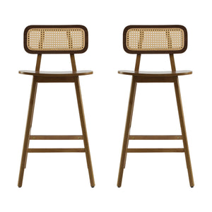 Bari - Indoor Wood Barstool (Set of 2) - Best Buy Furniture