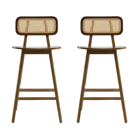 Bari - Indoor Wood Barstool (Set of 2) - Best Buy Furniture