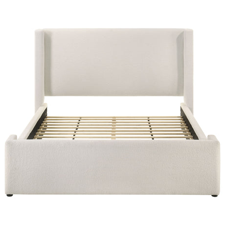 Froberg - Platform Bed With Wingback Headboard