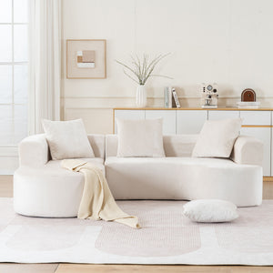 Modular Sectional Sofa With L Shape Chaise With Deep Seat