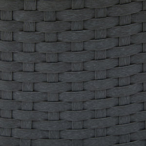 Modern Swivel Wicker Lounge Chair With Round Design