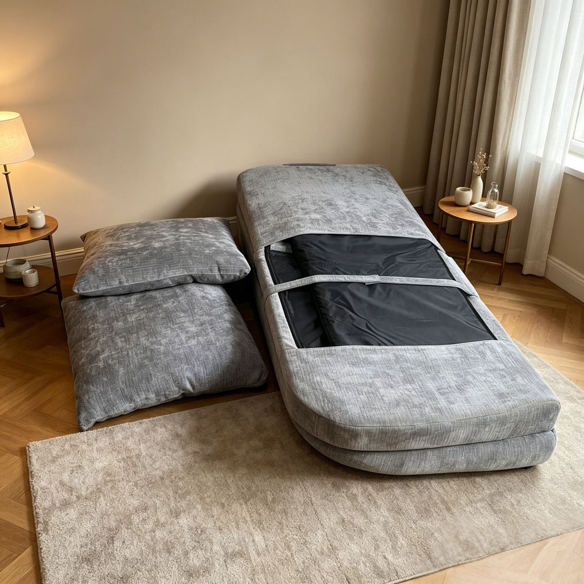 Convertible Fold-Out Single Sofa Bed