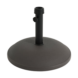 Ander Outdoor 68-Pound Round Umbrella Base - Brown