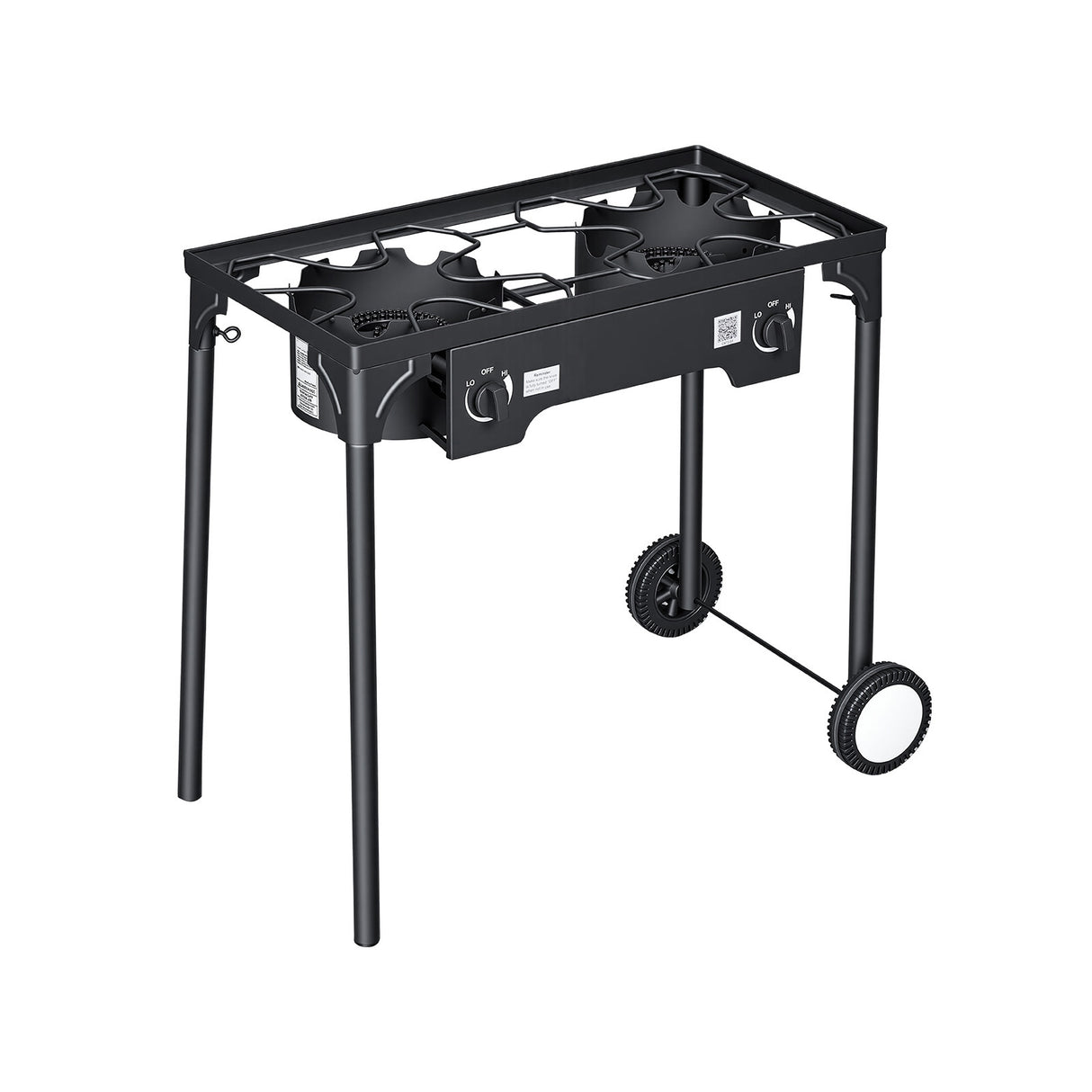 2 Burner Outdoor Propane Gas Stove, 150,000 BTU