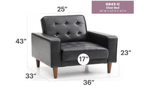 Andrews - Chair Bed