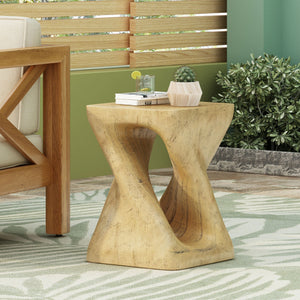 Twist Shape Side Table - Best Buy Furniture