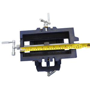 Industrial Quality Cross Slide Vise, Drill Press Metal Milling 2 Way X - Y