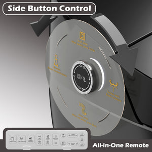 Smart Toilet with Bidet Built-In, Heated Seat, and Advanced Features