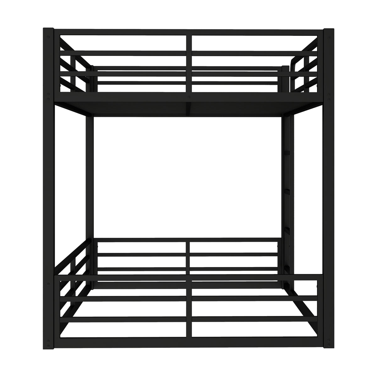 Metal Bunk Bed, Full XL Over Full XL Frame