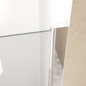 Shower Door With Glass And Explosion Proof Safety Film