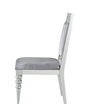 Maverick - Side Chair (Set of 2) - Silver - Best Buy Furniture