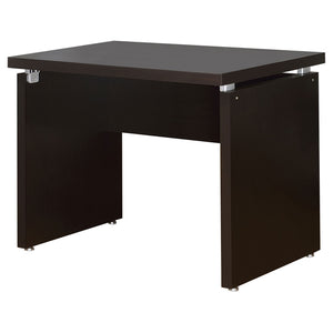 Ulloa - L Shaped Office Desk With Slide Out Keyboard Tray And Storage Drawers - Cappuccino