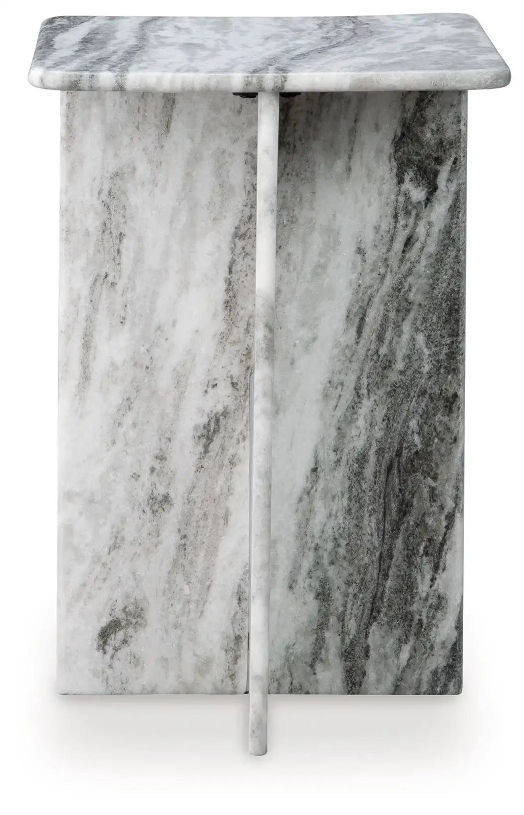 Keithwell - Square Accent Table - Gray - Best Buy Furniture