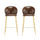Kira - Upholstered Bar Stool (Set of 2) - Best Buy Furniture