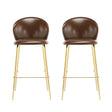 Kira - Upholstered Bar Stool (Set of 2) - Best Buy Furniture